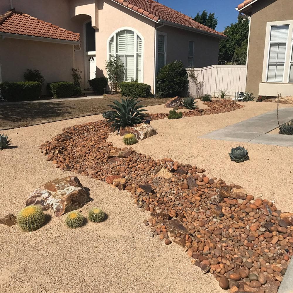 Palm Springs Gold Decomposed Granite Landscaping Rocks, 20 lbs