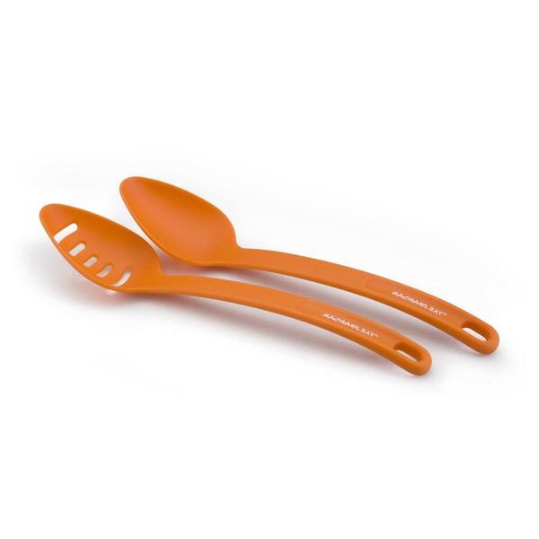 Rachael Ray Nylon Tools Spoon in Orange (Set of 2)
