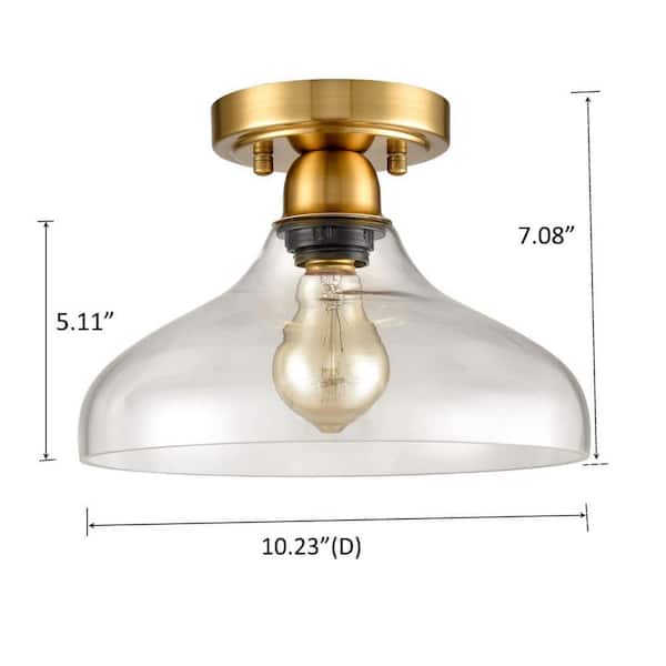 LUMiRiSE / ≠encore. Rennnsan Claire 24 in. 8-Light Gold Mid-Century Pendant