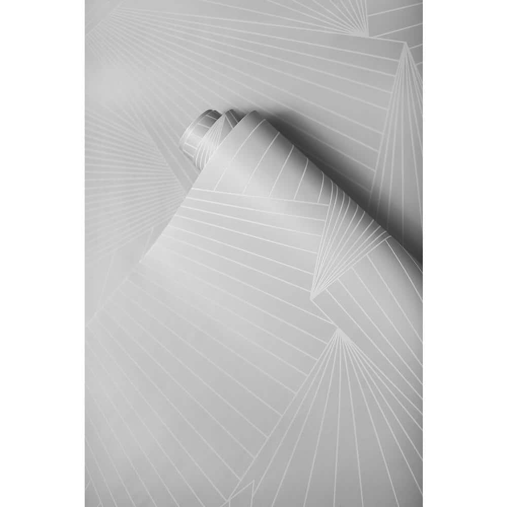 Granite Dust Gray Geometric Peel and Stick Wallpaper