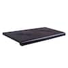 Econoco 48 in. W x 13 in. D Black Open-Bottom Bullnose Shelf (Pack of 4 ...