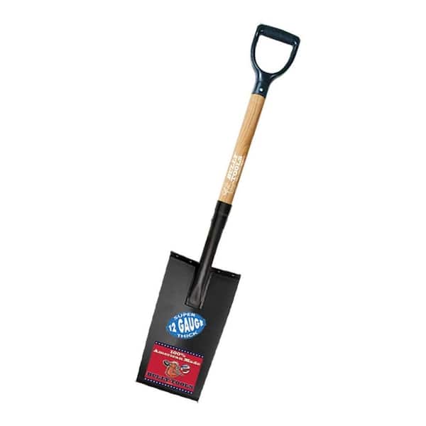 Bully Tools 12-Gauge Edging and Planting Spade with American Ash D-Grip Handle