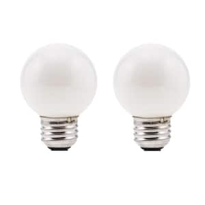 60-Watt Double Life G16.5 Incandescent Light Bulb (2-Pack)