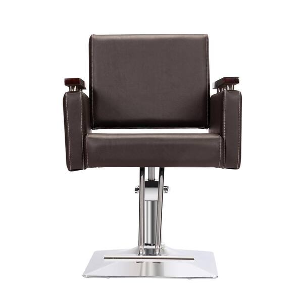 Aoibox Hydraulic Salon Chair for Hair Stylist, All Purpose Barber Chair,  360-Degree Rolling Swivel Spa Equipment, Dark Brown SNMX2557 - The Home  Depot