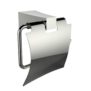 4.88-in. x 6.11-in.Wall-Mount Toilet Paper Roll Holder Chrome Stainless Steel 16GS-34599
