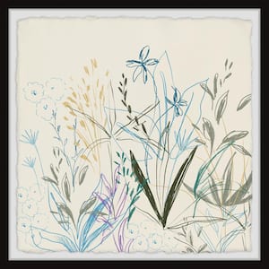 "Let's Pick Flowers" by Marmont Hill Framed Nature Art Print 32 in. x 32 in.