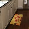 J&V TEXTILES 18 in. x 30 in. Cafe Moderno Dahlia Kitchen Cushion Floor Mat  FC44 - The Home Depot