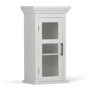 Avington 26.9 in. H x 15 in. W Single Door Wall Cabinet in Pure White