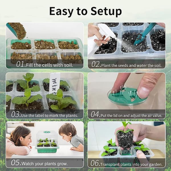 Starter Pot Multi-Pack - Reusable Seed Starting Trays