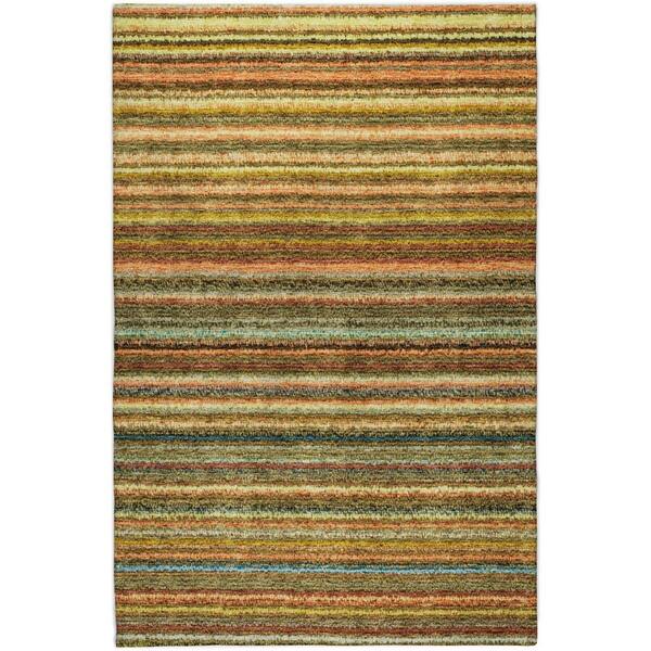 Dream Shag Premium Machine Washable Abstract ADS598 Coral 10 ft. x 14 ft. Area Rug