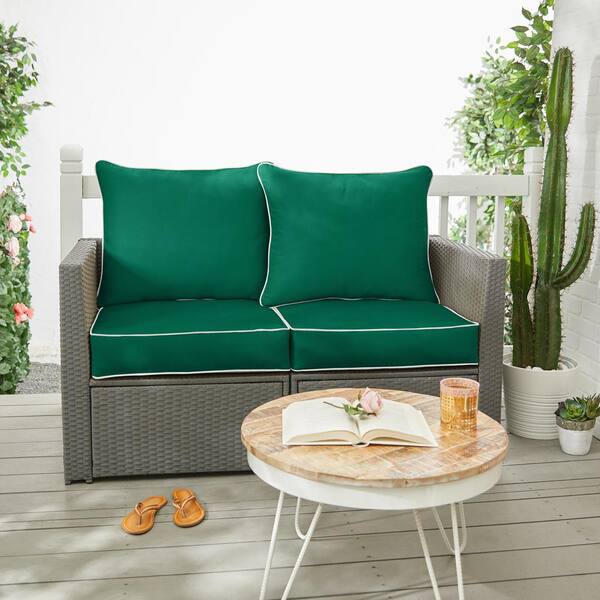 Sunbrella outdoor online loveseat