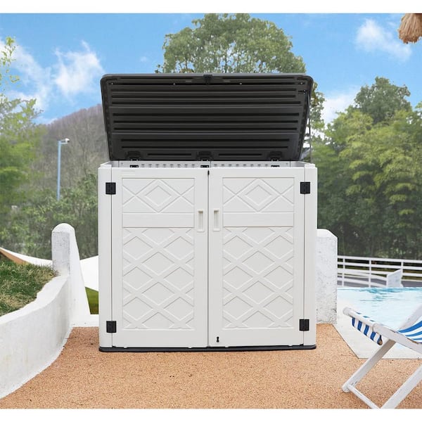 完売品 OUTDOOR PRODUCTS×L’ECHOPPE BIG Decksplore Outdoor Storage Shed 358 Gal. 53.15 in.x 33. 07