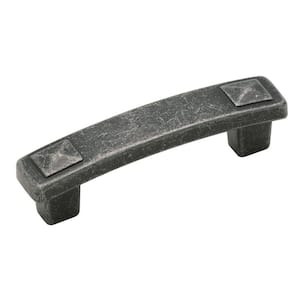 Forgings 3 in. (76mm) Classic Wrought Iron Arch Cabinet Pull