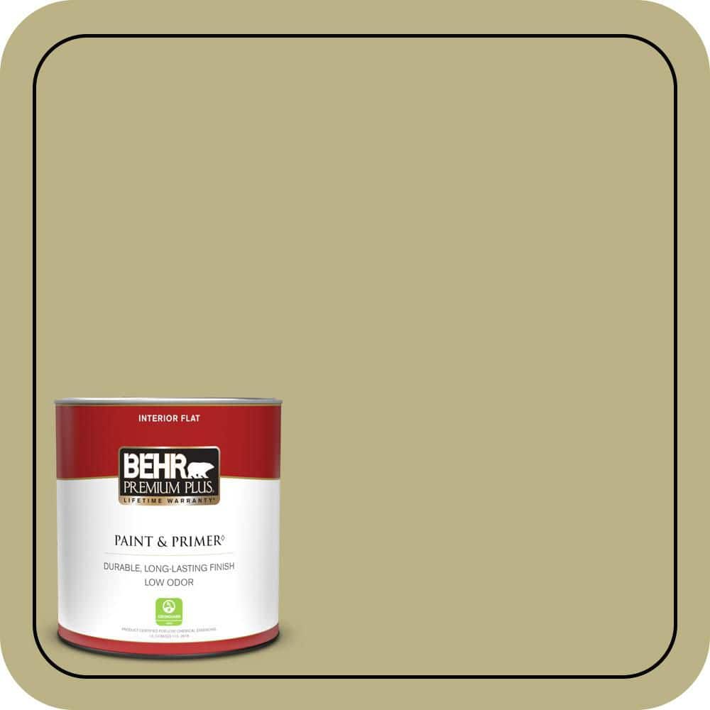1 qt. #390F-5 Ryegrass Flat Low Odor Interior Paint & Primer price history on PriceWatchPro