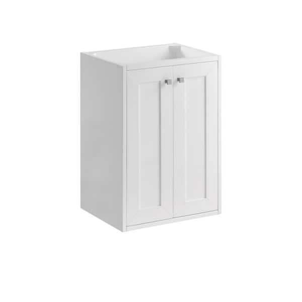 Chianti 19.8 in. W x 15.4 in. D x 27.5 in. H Single Bath Vanity Cabinet Without Top in Glossy White