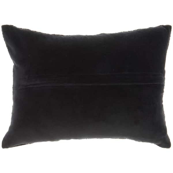 Pillow - 25 x 12 in. lumbar in Black