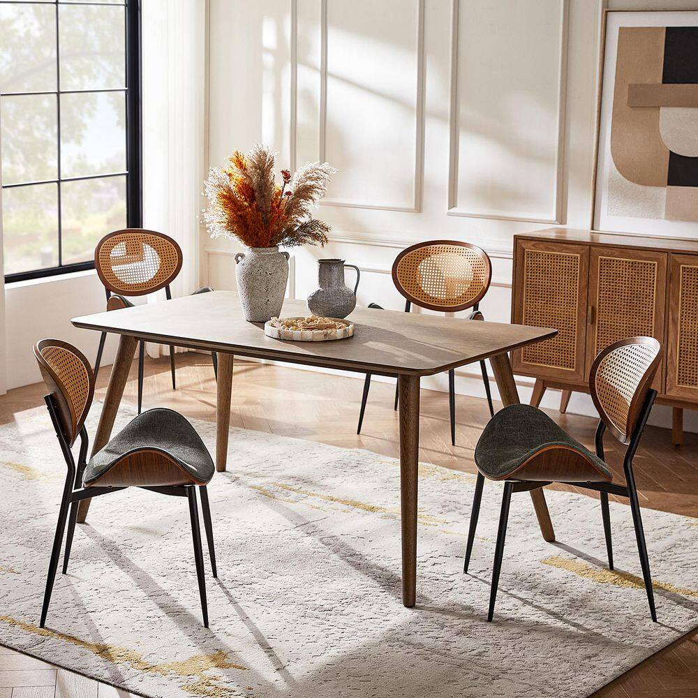 椅子 journal standard Furniture | CHAIR JAYDEN CREATION Andres Dark Grey Polyester Dinning Chair with Oval