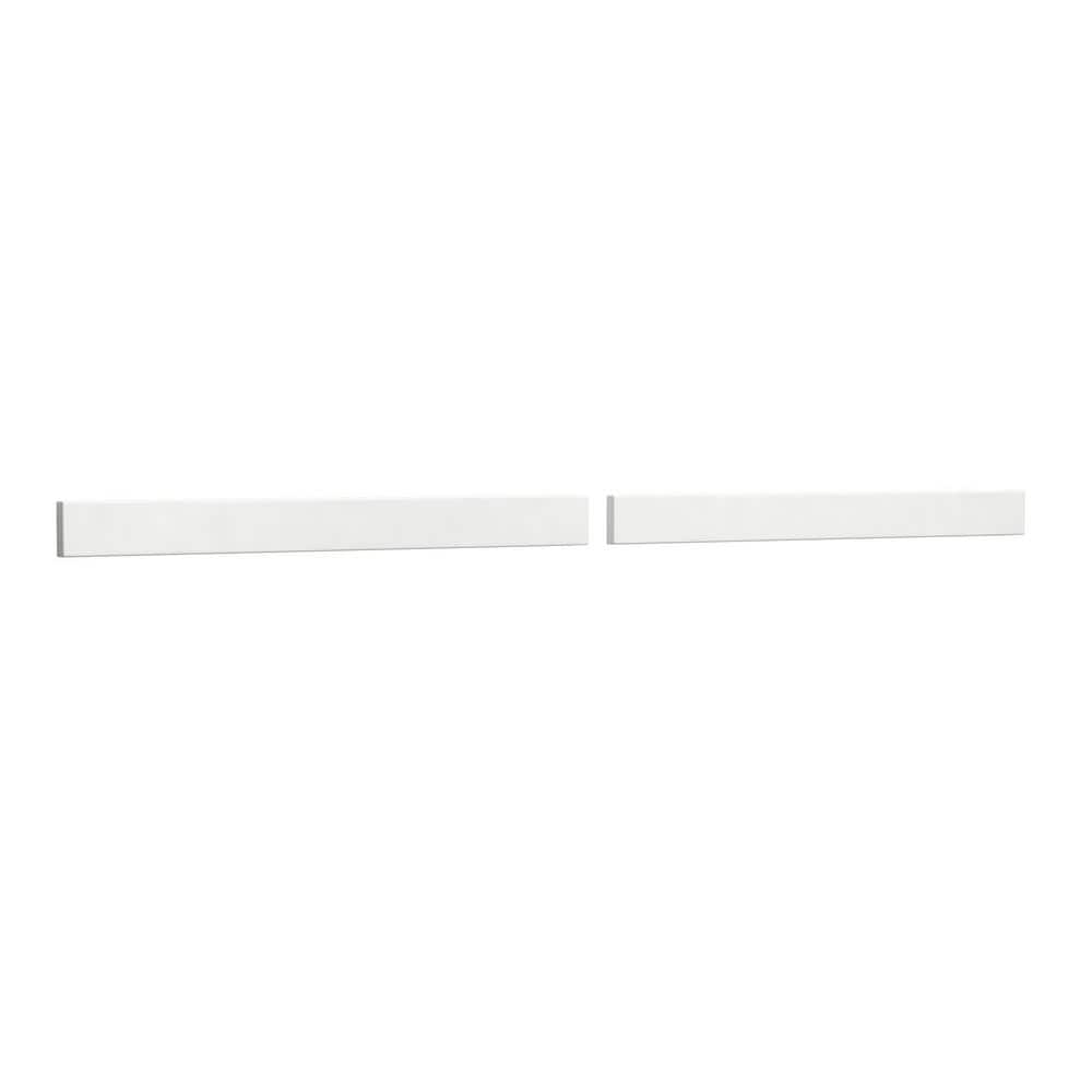 72 in. W Quartz Vanity Backsplash in White price history on PriceWatchPro