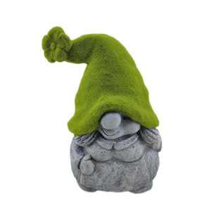 Mossy Hat Garden Gnome