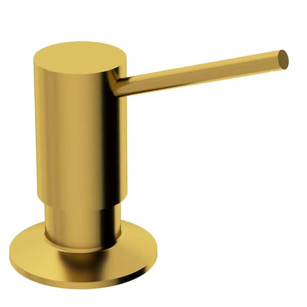 VIGO Braddock Kitchen Soap Dispenser in Matte Brushed Gold