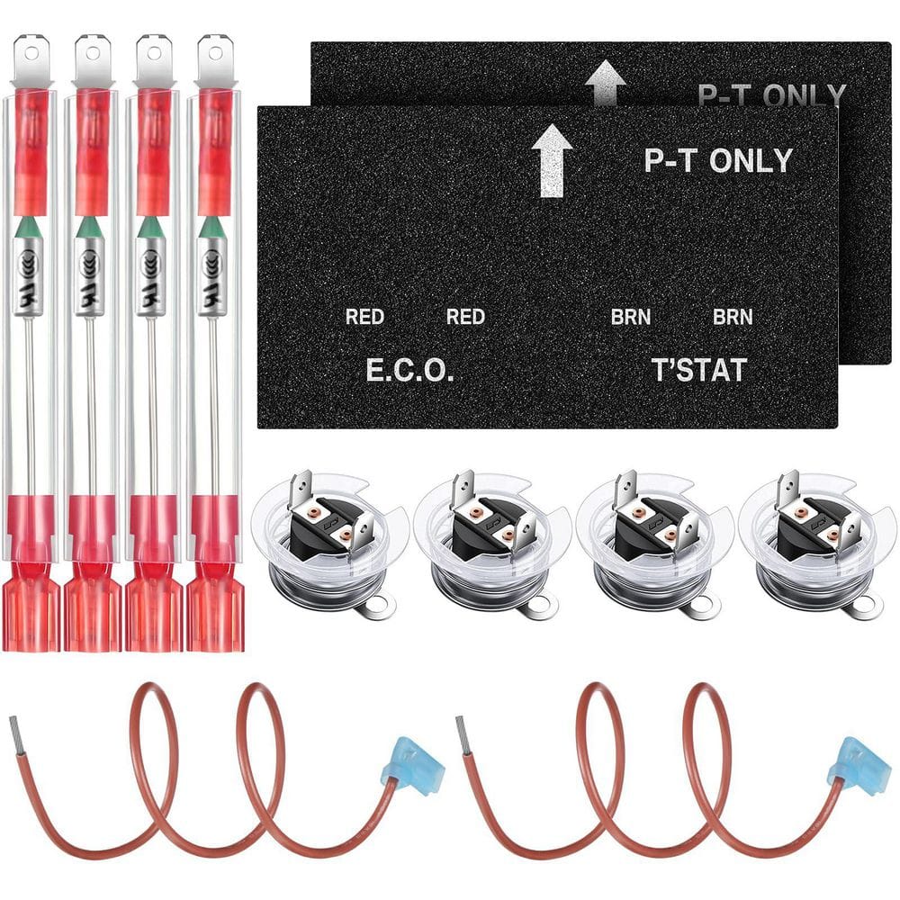 RV Water Heater Thermal Cutoff and ECO Thermostat Assembly Kit Compatible with Atwood 93866 91447, 4 Pcs price history on PriceWatchPro
