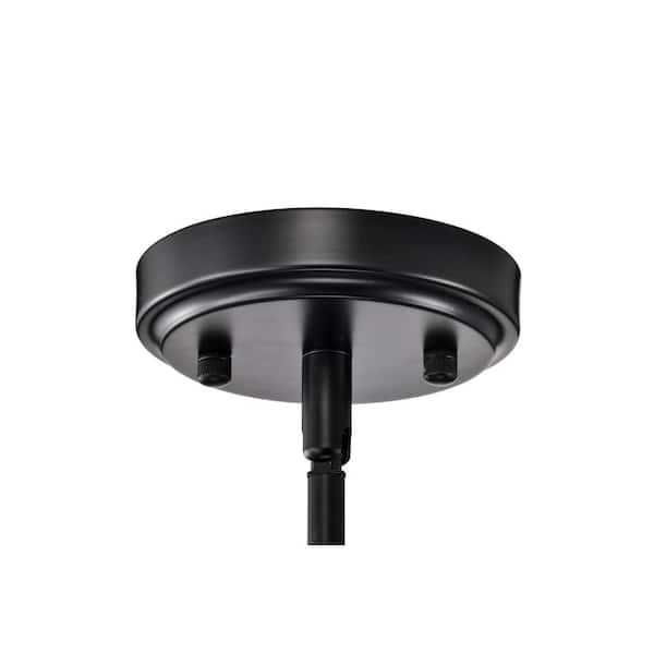 Edvivi Essence 1-Light Matte Black Modern Mini Pendant Light with