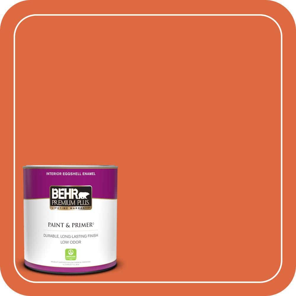 1 qt. #P200-7 Bonfire Night Eggshell Enamel Low Odor Interior Paint & Primer price history on PriceWatchPro