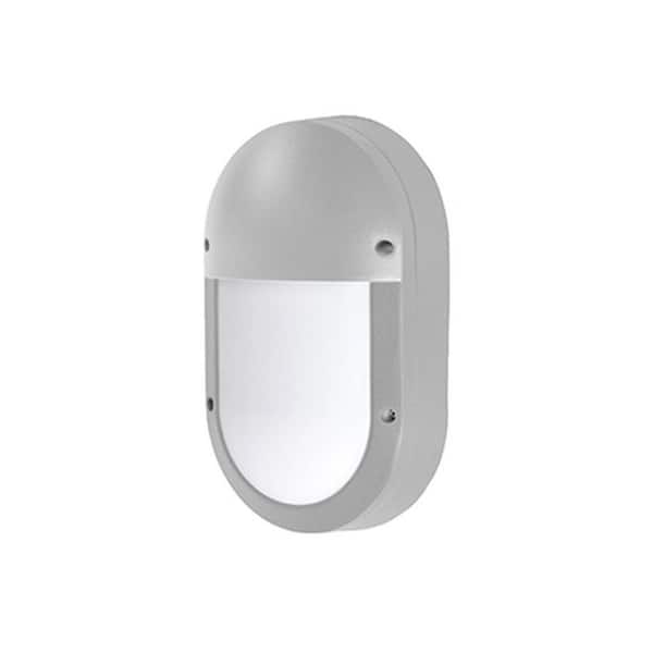 Radionic Hi Tech Rochester Gray Outdoor Integrated LED Wall Lantern Sconce