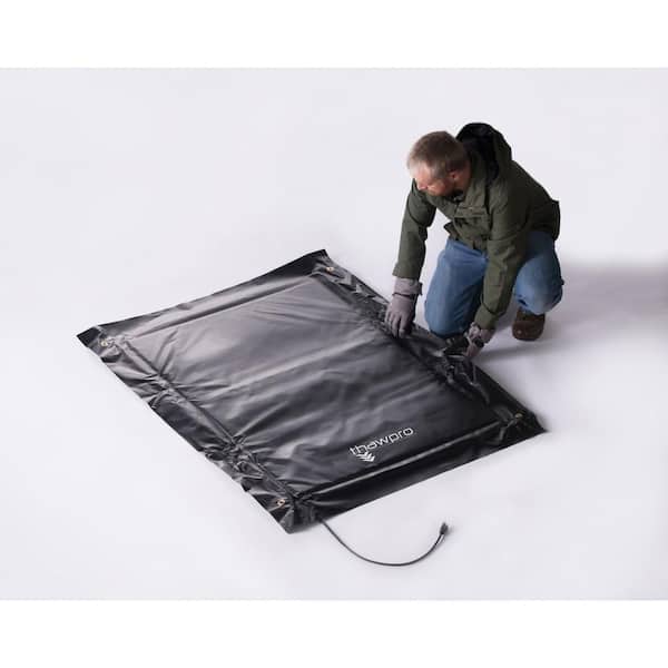 Powerblanket Insulated and Heated Ground Thawing Blanket, Epoxy Curing  Blanket, 3 ft. x 4 ft., Fixed Temp 150°F, Thaws - 12- 24/hr EH0304 - The  Home Depot