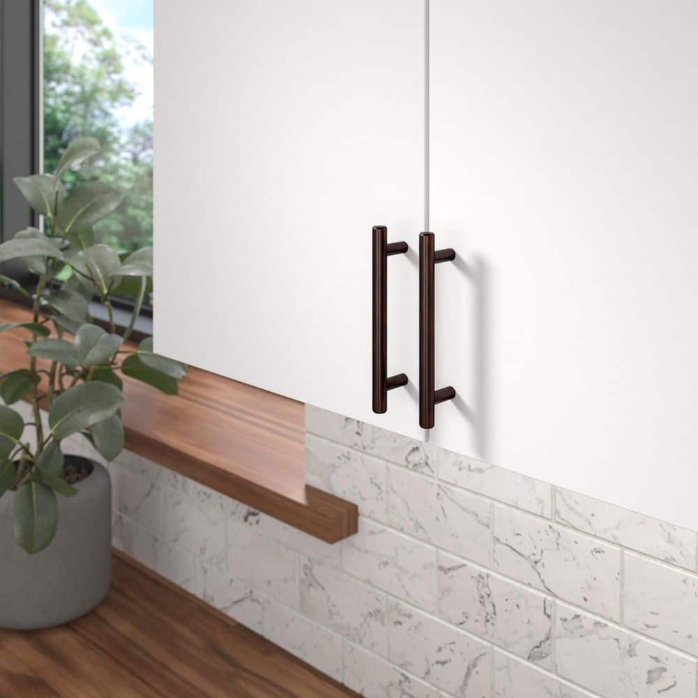22-Inch Brushed Bronze Modern Cabinet Bar Pull