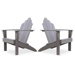 Richmond Weathered Gray wood Adirondack Chair (Set Of 2)