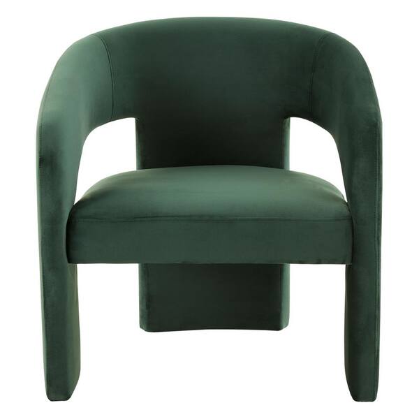 SAFAVIEH Roseanna Forest Green Accent Chair