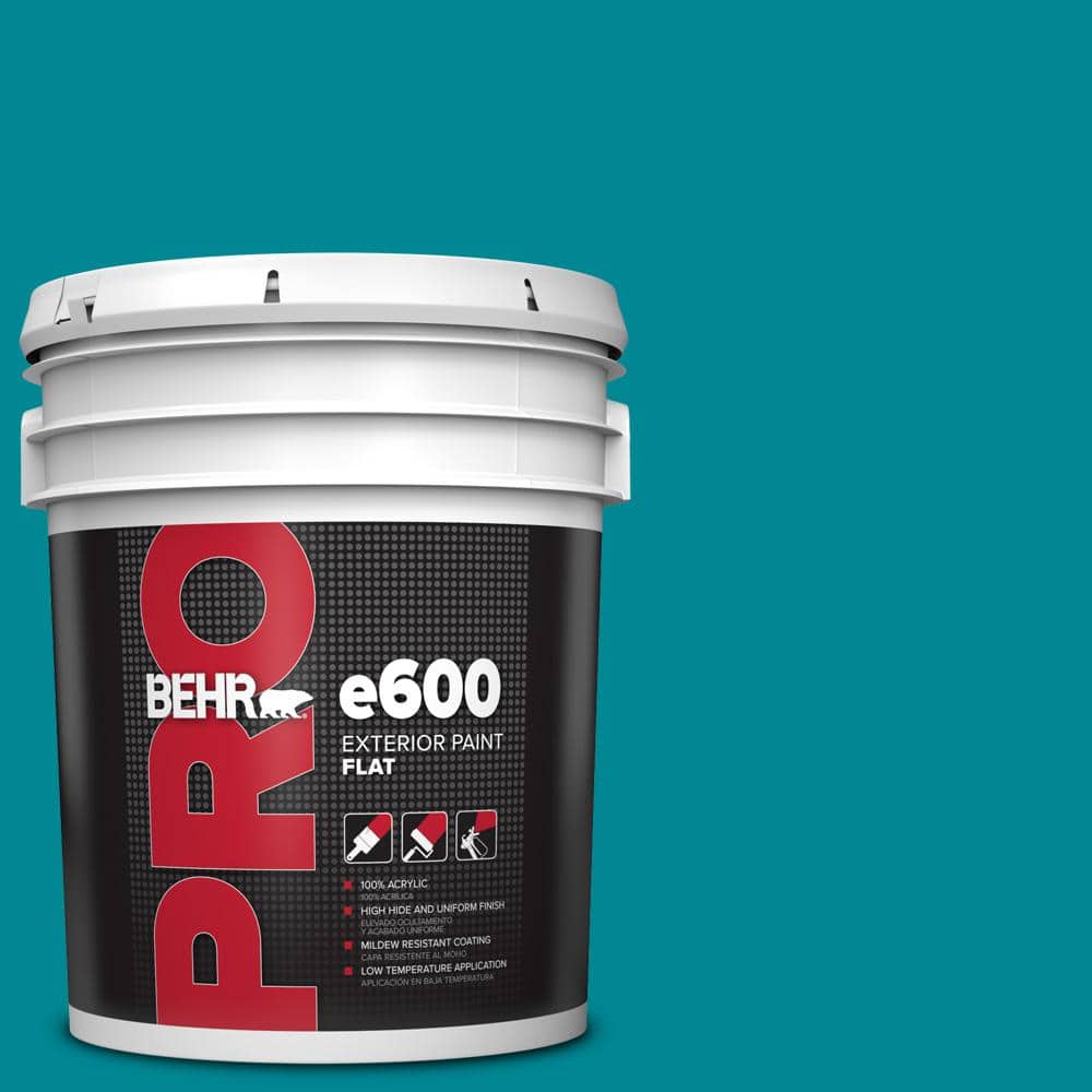 5 gal. #HDC-SM16-06 Blue Slushie Flat Exterior Paint price history on PriceWatchPro