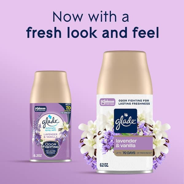6.2 oz. Lavender and Vanilla Automatic Air Freshener Refill (2-Count)