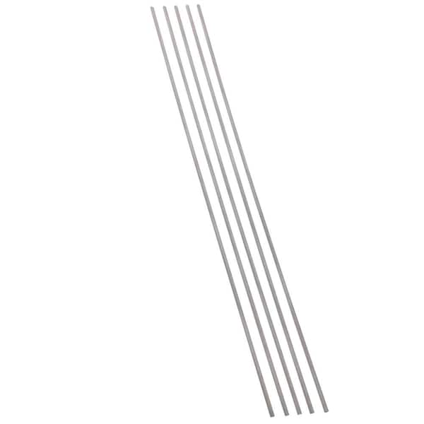 PALISADE Iced Pewter 94 in. Vinyl Backsplash Accessory L Trim(5-Pack ...