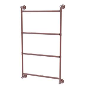 Allied Brass Carolina Collection 30-in Towel Shelf in Antique Copper Allied Brass Carolina Collection 30-in Towel Shelf in Antique Copper