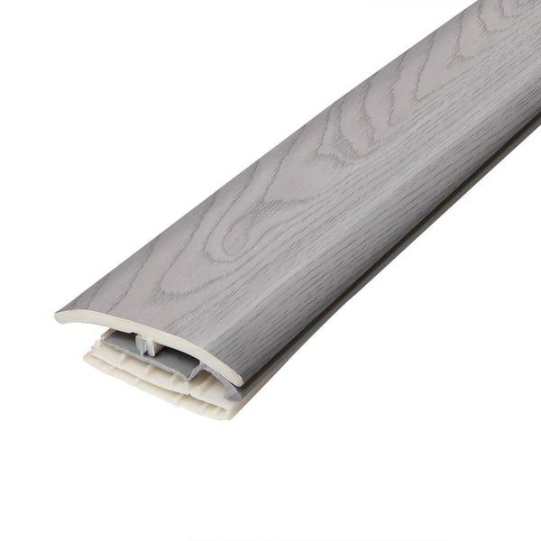 PERFORMANCE ACCESSORIES Light Pewter 0.31 in. T x 2 in. W x 78.7 in. L Vinyl 4-in-1 Molding