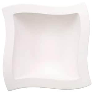 New Wave White Porcelain Bowl