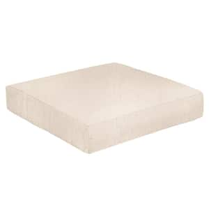 Sunbrella Cast Pumice Rectangle Outdoor Seat Cushion