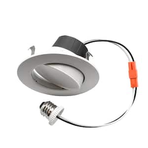 Altair 4 in. Retrofit Gimbal Downlight Integrated LED Recessed Light Trim Adjustable CCT 120 Volt Dimmable