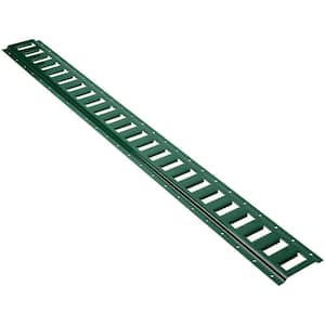 4 ft. x 2,000 lb. Horizontal E-Track in Green