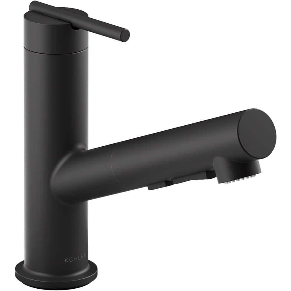 KOHLER Crue Single-Handle Pull-Out Sprayer Kitchen Faucet in KOHLER Crue Single-Handle Pull-Out Sprayer Kitchen Faucet in