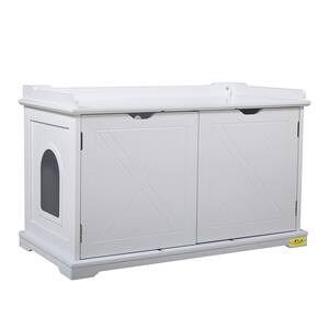 Cat Litter Box Enclosure Furniture, Washroom