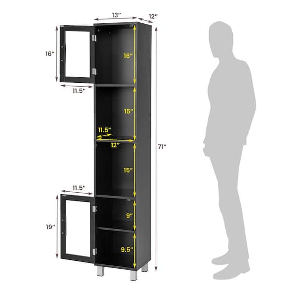 IDÉE STORAGE TALL ブラック　新品 hw58777bk-1_1_.jpg