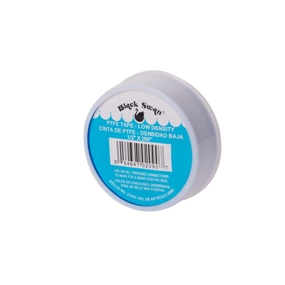1/2 in. x 260 in. PTFE Tape-Low Density-China-White-Cut Case price history on PriceWatchPro