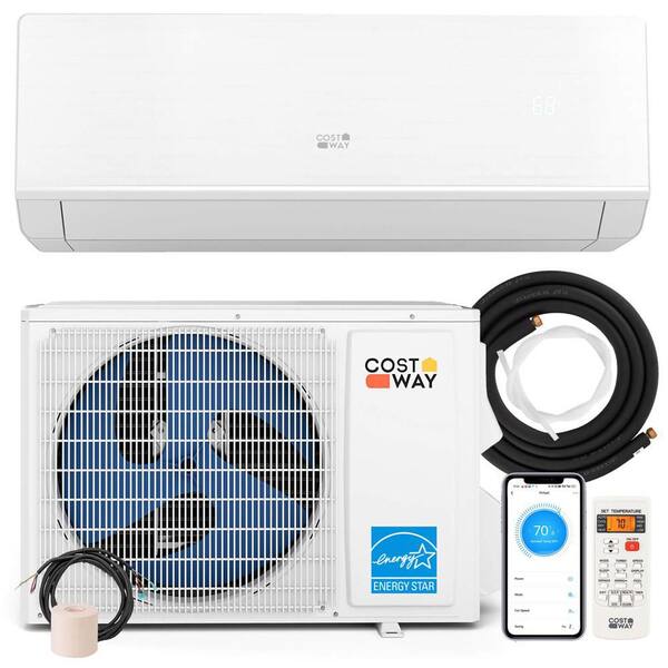 thumbnail image 2 of 9,000 BTUs Mini Split AC/Heating System, 23 SEER2 Inverter 2 of 11