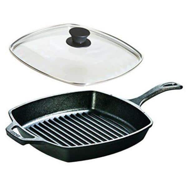 10.5 in. Square Glass Lid