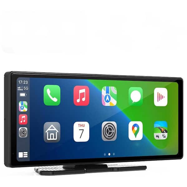 Yichuhaoxi Wireless Protable Carplay and Android auto, Portable Carplay Box Screen GPS Navigation for Car, Carplay Screen