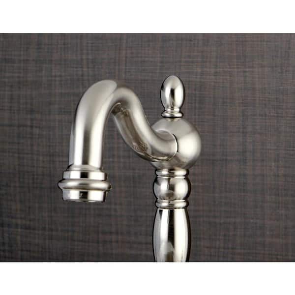 Victorian 2-Handle Bar Faucet in Brushed Nickel