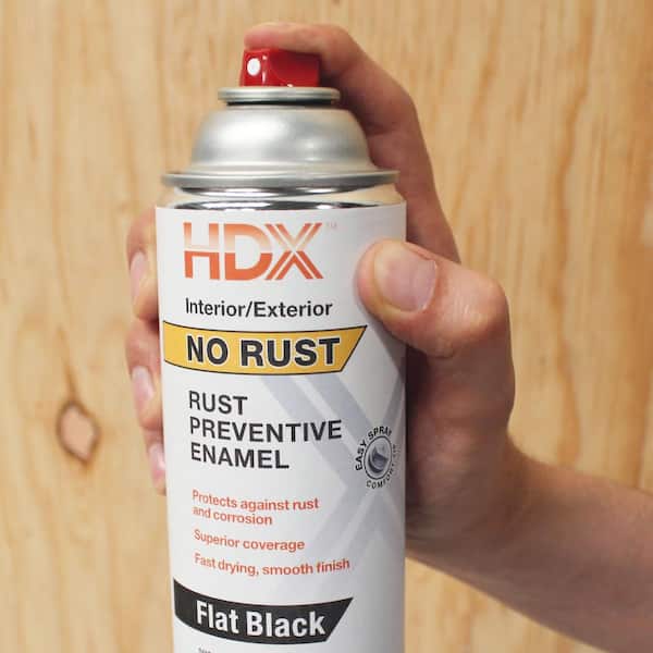 Flat Black Enamel Spray Paint – Wax Boss